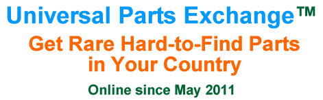 Where to Find Rare Spares. Universal Parts Exchange™