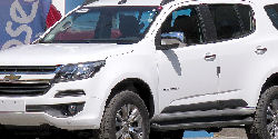 How can I import Chevrolet Trailblazer parts into Angola?